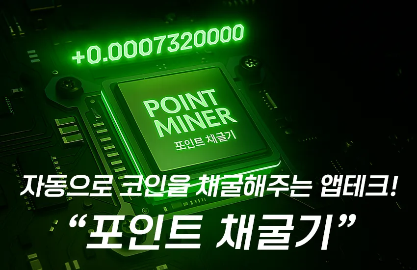 포인트 채굴기 — 방치형 리워드앱